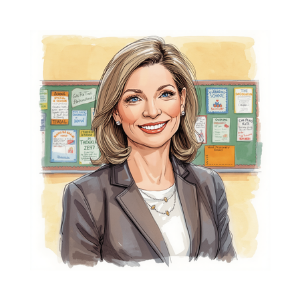 photo of Ms. Addiego, Principal